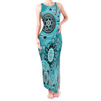 Heat Cricket Custom Tank Maxi Dress Australian Aboriginal