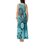 Heat Cricket Custom Tank Maxi Dress Australian Aboriginal