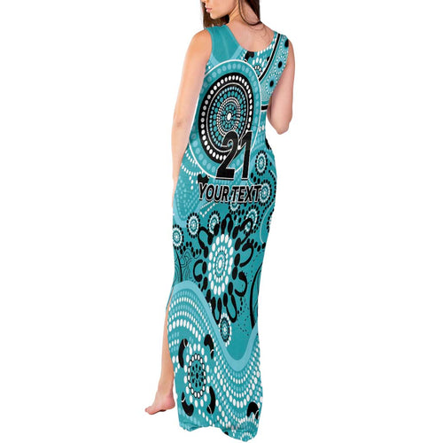 Heat Cricket Custom Tank Maxi Dress Australian Aboriginal