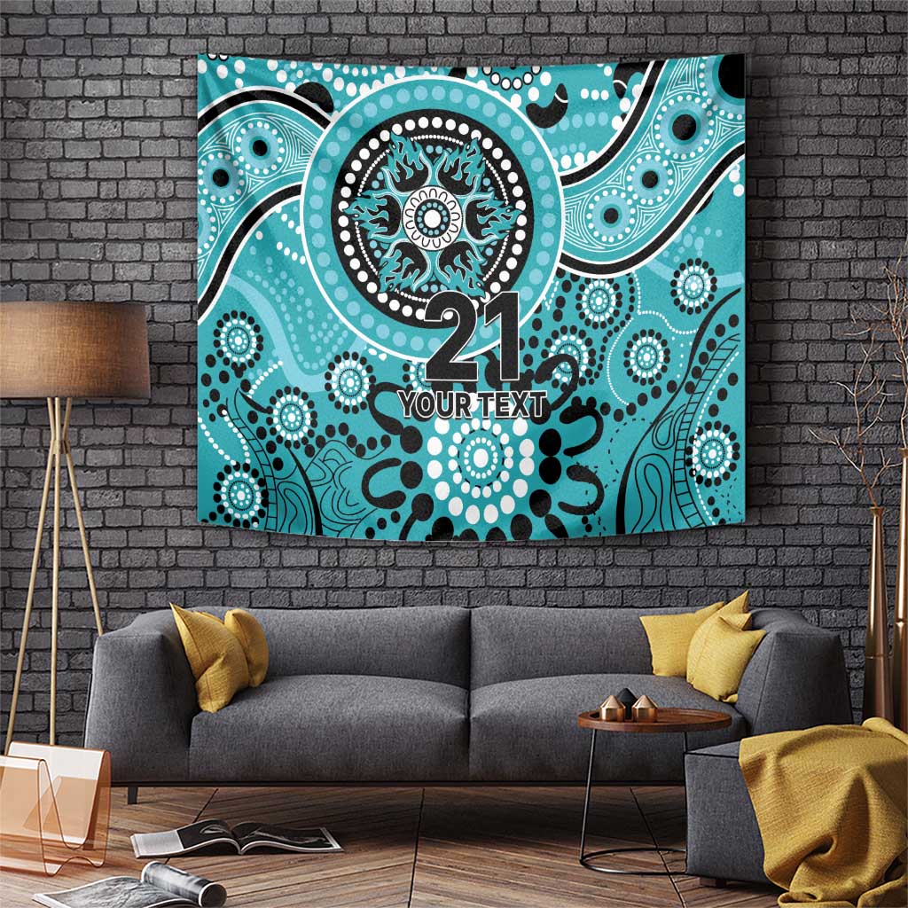 Heat Cricket Custom Tapestry Australian Aboriginal