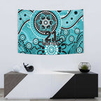 Heat Cricket Custom Tapestry Australian Aboriginal