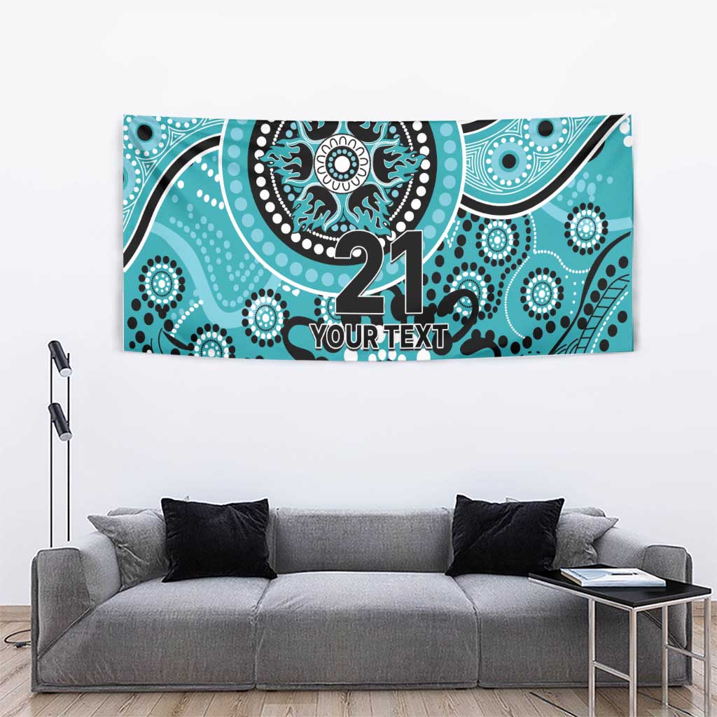 Heat Cricket Custom Tapestry Australian Aboriginal