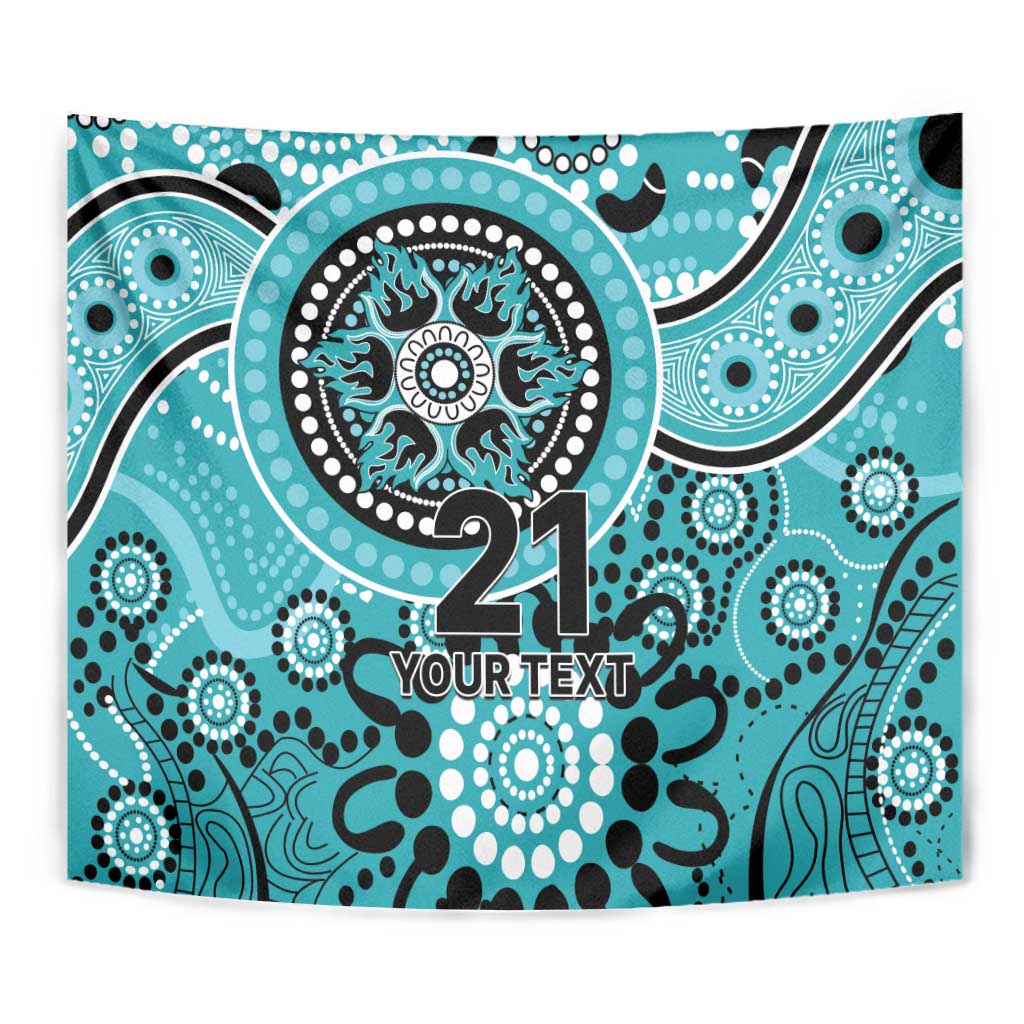 Heat Cricket Custom Tapestry Australian Aboriginal