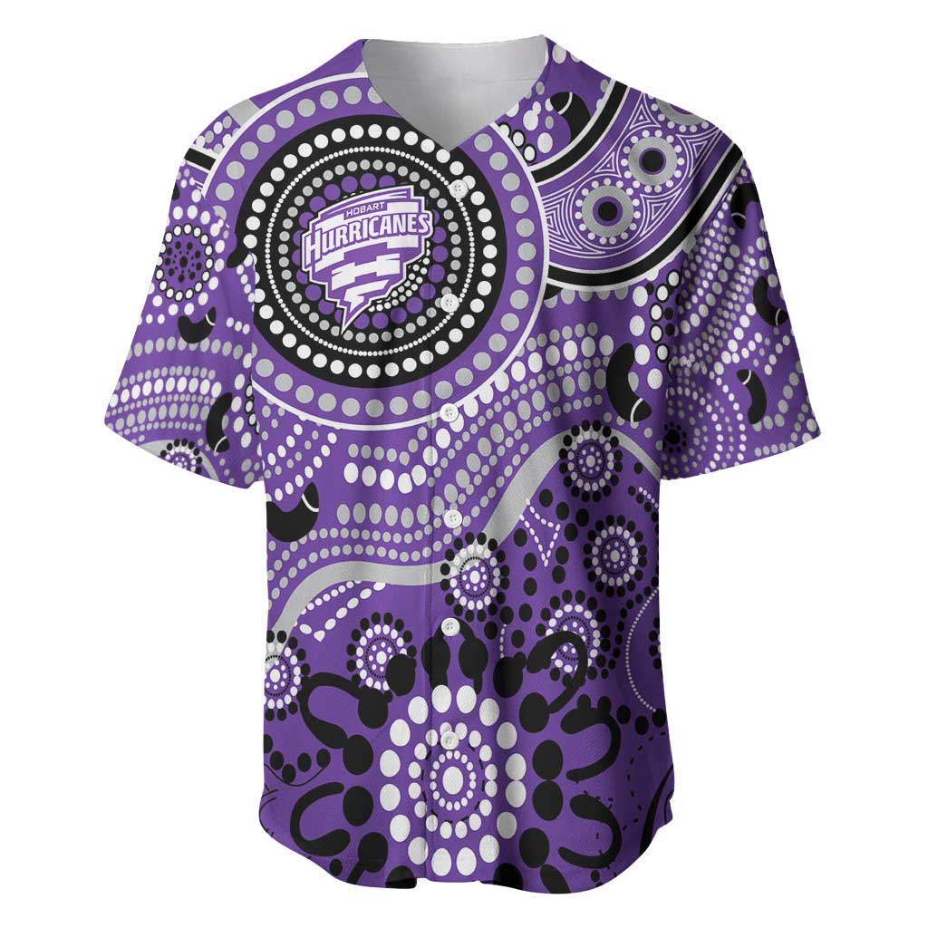Hurricanes Cricket Custom Baseball Jersey Australian Aboriginal