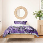 Hurricanes Cricket Custom Bedding Set Australian Aboriginal