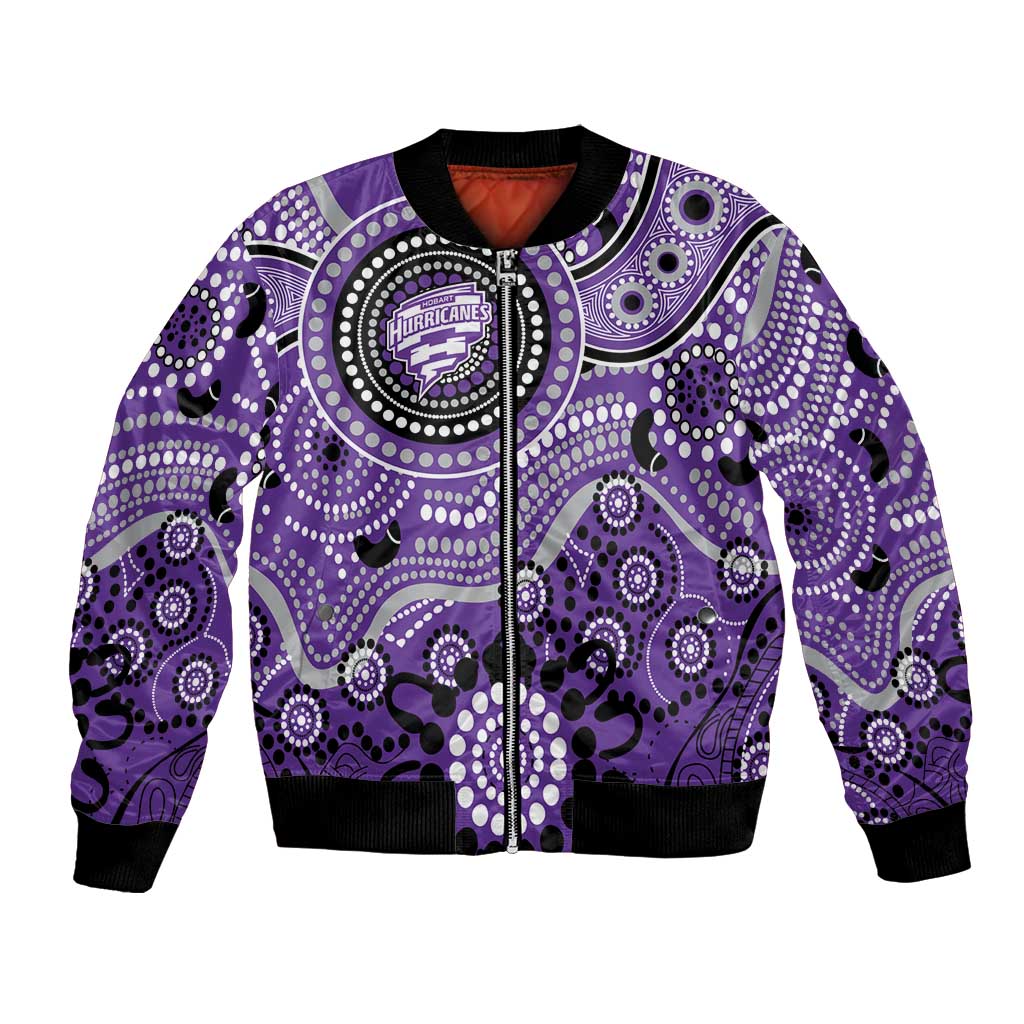 Hurricanes Cricket Custom Bomber Jacket Australian Aboriginal