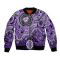 Hurricanes Cricket Custom Bomber Jacket Australian Aboriginal