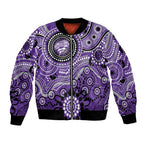Hurricanes Cricket Custom Bomber Jacket Australian Aboriginal