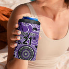 Hurricanes Cricket Custom 4 in 1 Can Cooler Tumbler Australian Aboriginal