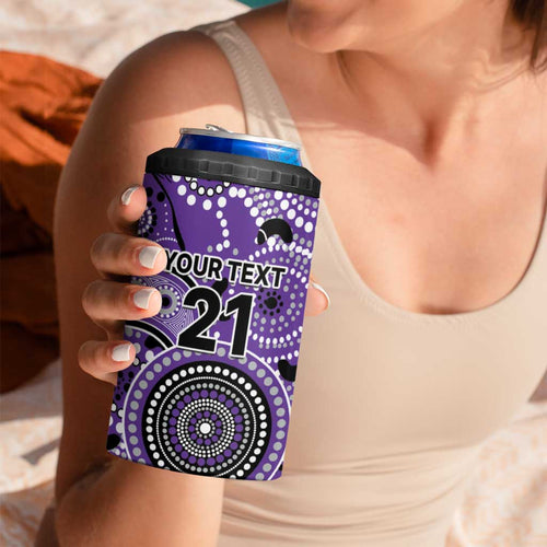 Hurricanes Cricket Custom 4 in 1 Can Cooler Tumbler Australian Aboriginal
