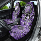 Hurricanes Cricket Custom Car Seat Cover Australian Aboriginal