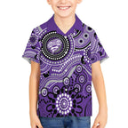 Hurricanes Cricket Custom Hawaiian Shirt Australian Aboriginal