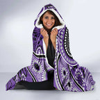 Hurricanes Cricket Custom Hooded Blanket Australian Aboriginal