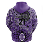 Hurricanes Cricket Custom Hoodie Australian Aboriginal