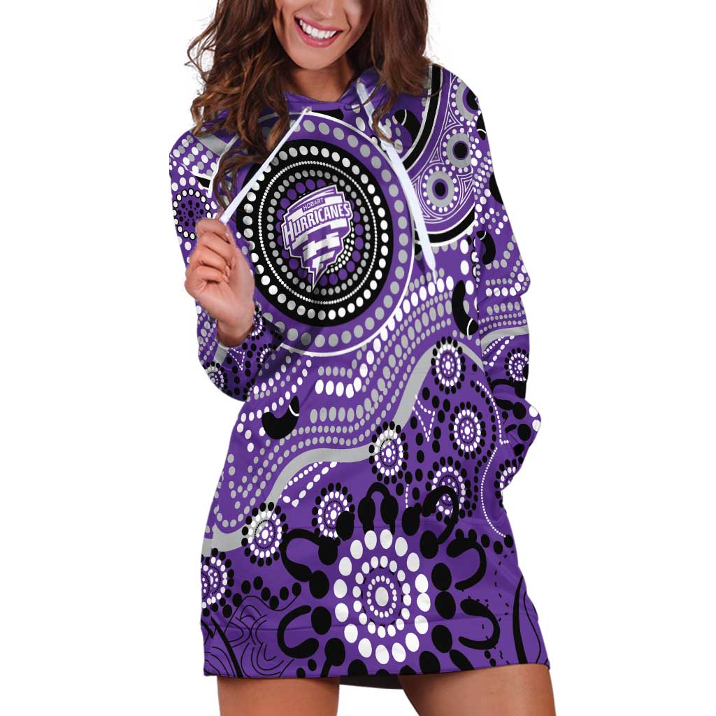 Hurricanes Cricket Custom Hoodie Dress Australian Aboriginal