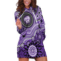 Hurricanes Cricket Custom Hoodie Dress Australian Aboriginal