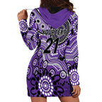 Hurricanes Cricket Custom Hoodie Dress Australian Aboriginal