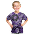 Hurricanes Cricket Custom Kid T Shirt Australian Aboriginal
