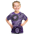 Hurricanes Cricket Custom Kid T Shirt Australian Aboriginal