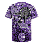 Hurricanes Cricket Custom Rugby Jersey Australian Aboriginal