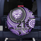 Hurricanes Cricket Custom Spare Tire Cover Australian Aboriginal