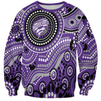Hurricanes Cricket Custom Sweatshirt Australian Aboriginal