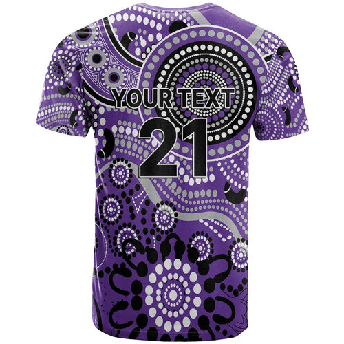 Hurricanes Cricket Custom T Shirt Australian Aboriginal