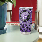Hurricanes Cricket Custom Tumbler Cup Australian Aboriginal
