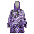 Hurricanes Cricket Custom Wearable Blanket Hoodie Australian Aboriginal