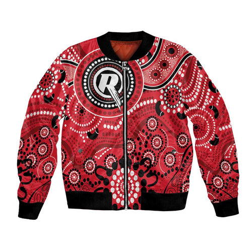 Renegades Cricket Custom Bomber Jacket Australian Aboriginal