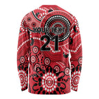 Renegades Cricket Custom Long Sleeve Shirt Australian Aboriginal