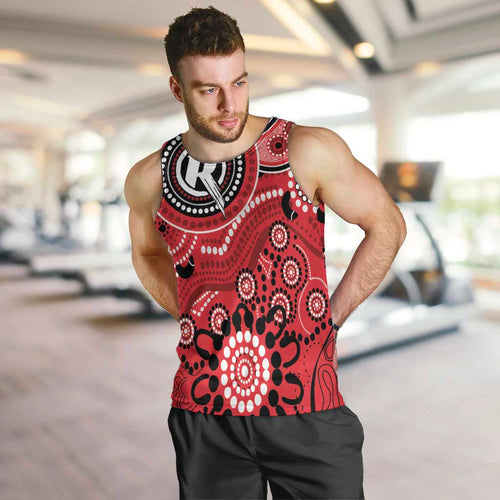 Renegades Cricket Custom Men Tank Top Australian Aboriginal