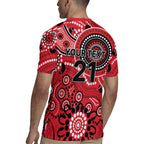 Renegades Cricket Custom Rugby Jersey Australian Aboriginal