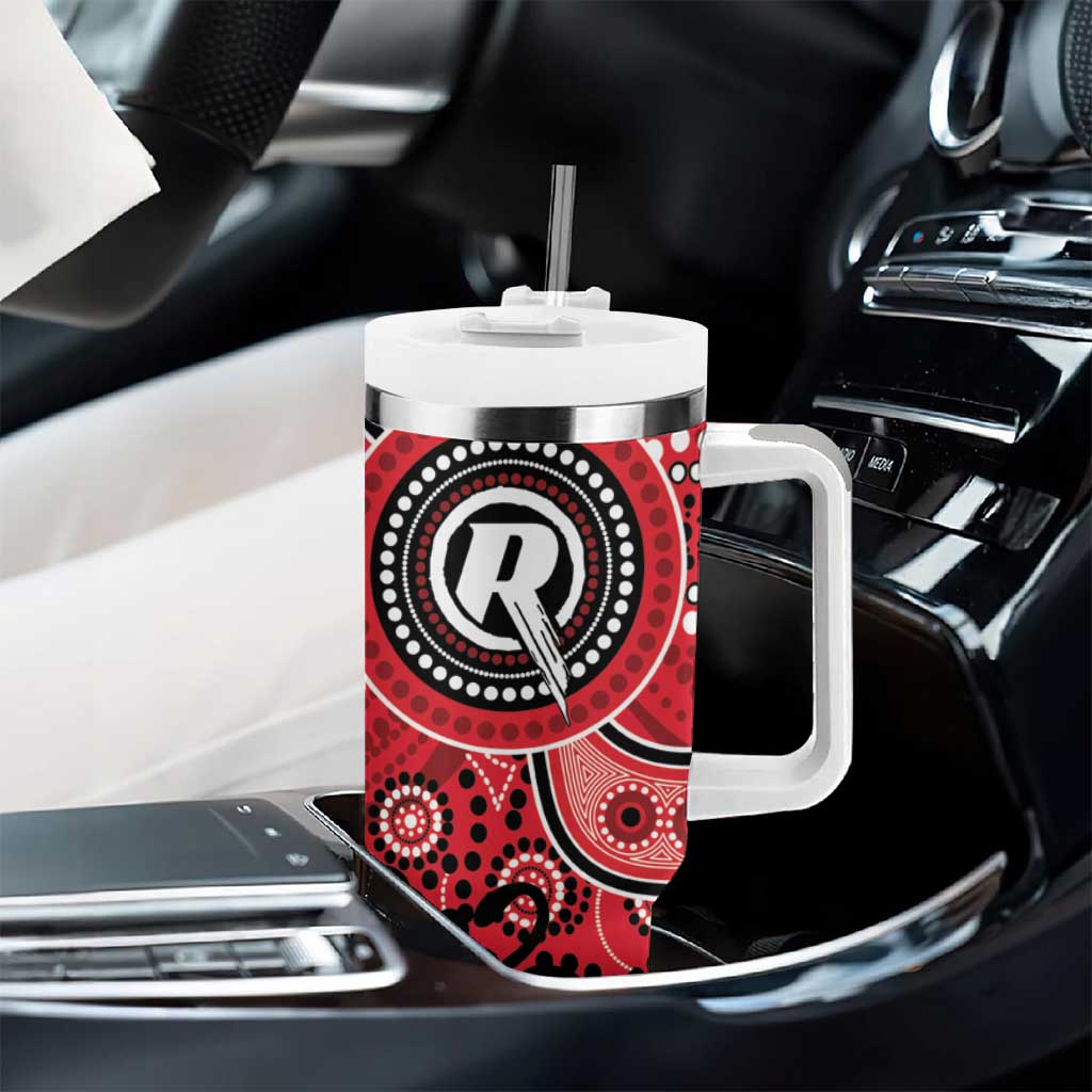 Renegades Cricket Custom Tumbler With Handle Australian Aboriginal