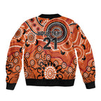 Scorchers Cricket Custom Bomber Jacket Australian Aboriginal