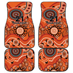 Scorchers Cricket Custom Car Mats Australian Aboriginal