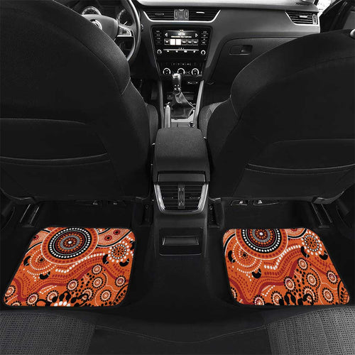 Scorchers Cricket Custom Car Mats Australian Aboriginal