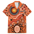 Scorchers Cricket Custom Family Matching Mermaid Dress and Hawaiian Shirt Australian Aboriginal