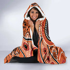 Scorchers Cricket Custom Hooded Blanket Australian Aboriginal