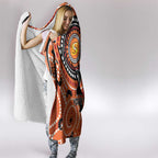 Scorchers Cricket Custom Hooded Blanket Australian Aboriginal