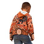 Scorchers Cricket Custom Kid Hoodie Australian Aboriginal