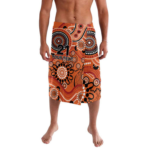 Scorchers Cricket Custom Lavalava Australian Aboriginal