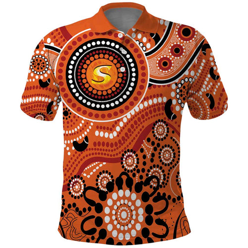 Scorchers Cricket Custom Polo Shirt Australian Aboriginal