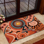 Scorchers Cricket Custom Rubber Doormat Australian Aboriginal