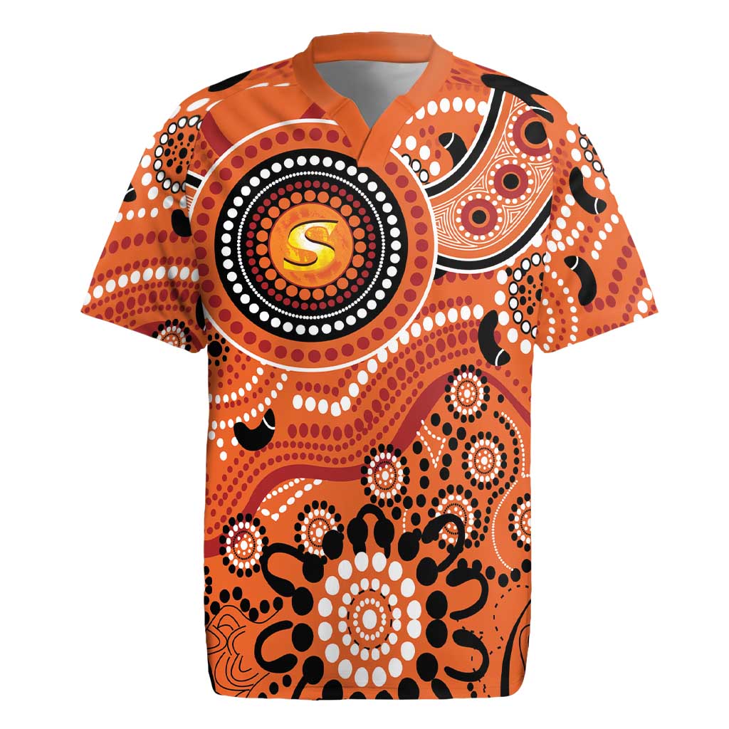 Scorchers Cricket Custom Rugby Jersey Australian Aboriginal