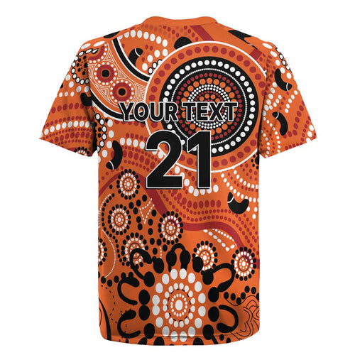 Scorchers Cricket Custom Rugby Jersey Australian Aboriginal