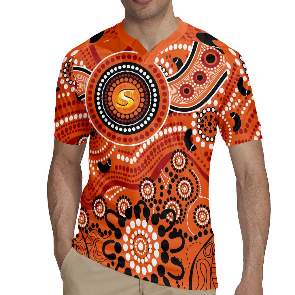 Scorchers Cricket Custom Rugby Jersey Australian Aboriginal