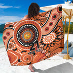 Scorchers Cricket Custom Sarong Australian Aboriginal