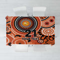Scorchers Cricket Custom Tablecloth Australian Aboriginal
