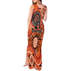 Scorchers Cricket Custom Tank Maxi Dress Australian Aboriginal
